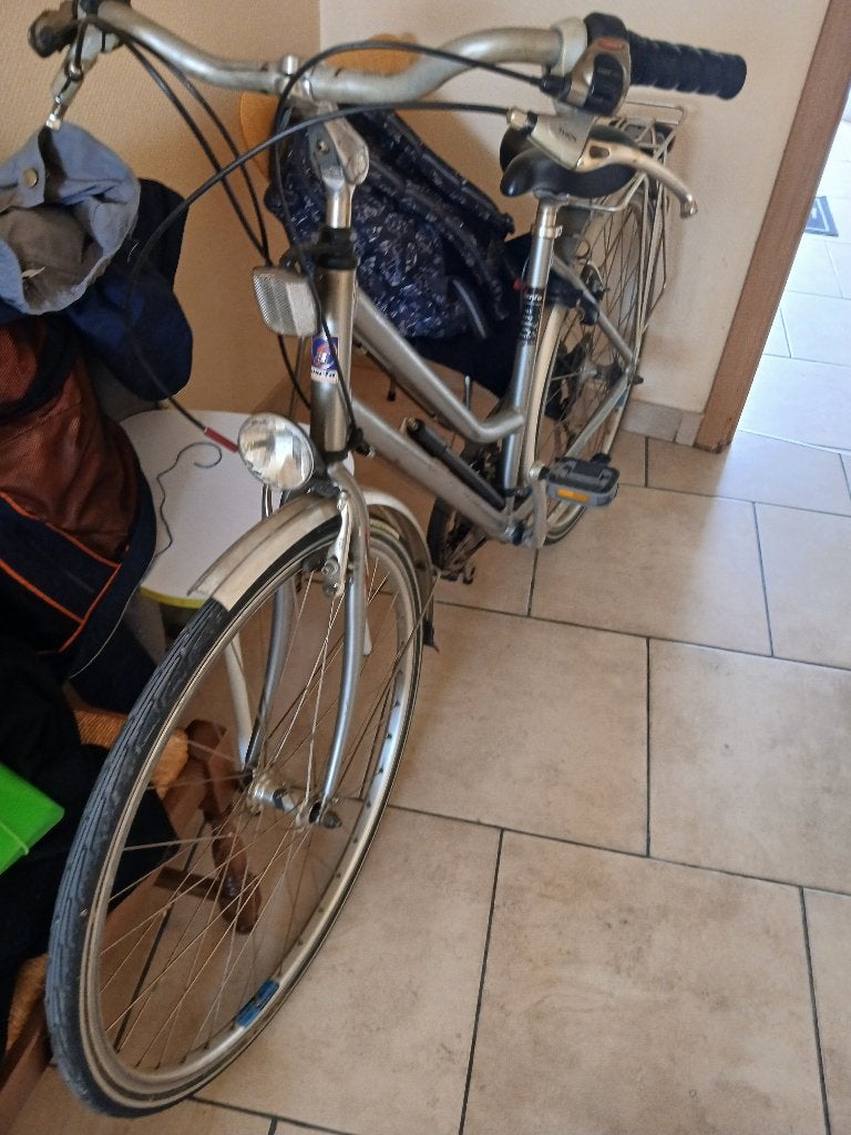 Damesfiets, Gebruikt, Velgrem, 56 cm of meer, Ophalen
