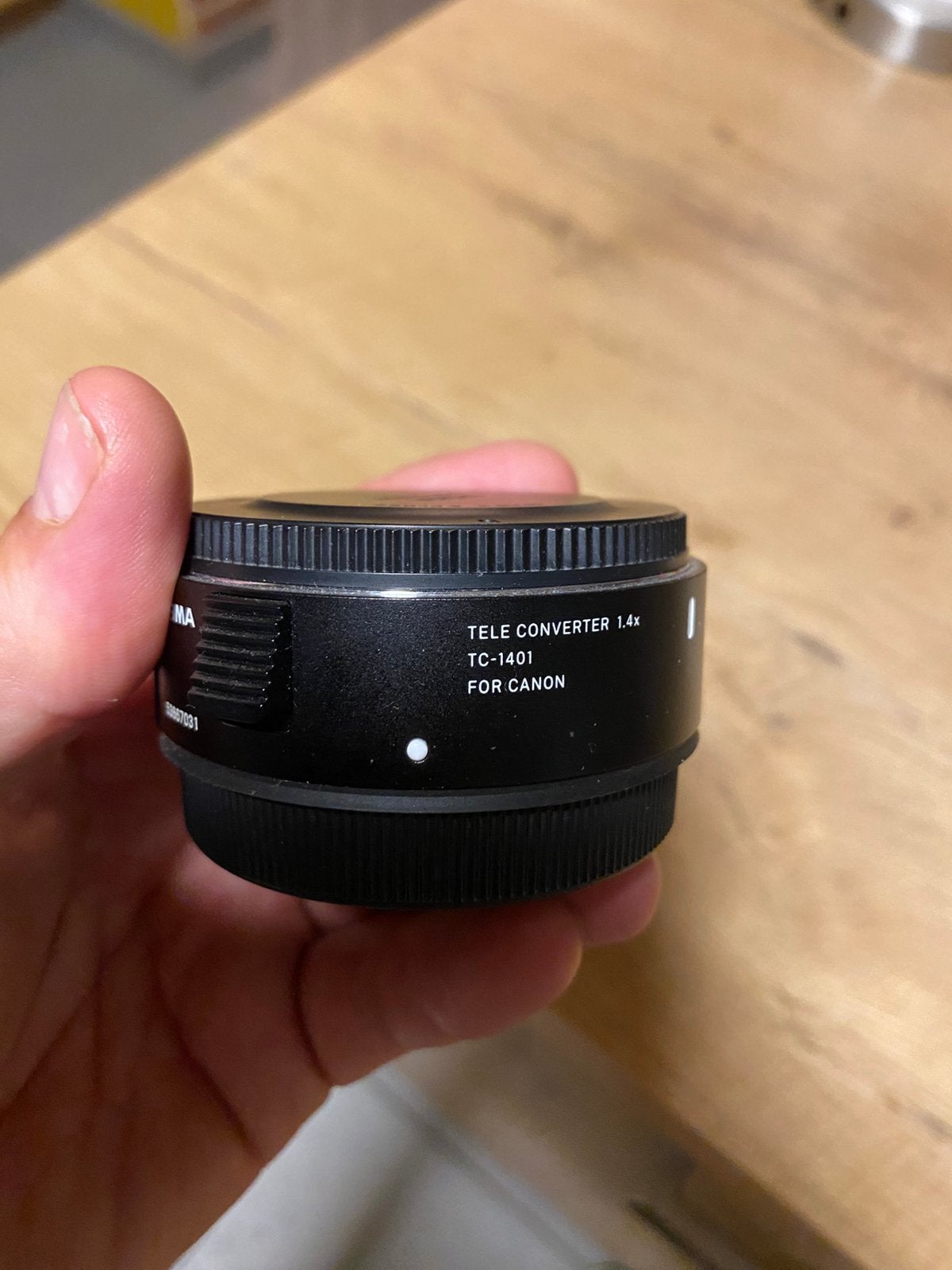 Teleconverter., Enlèvement ou Envoi, Comme neuf, Canon