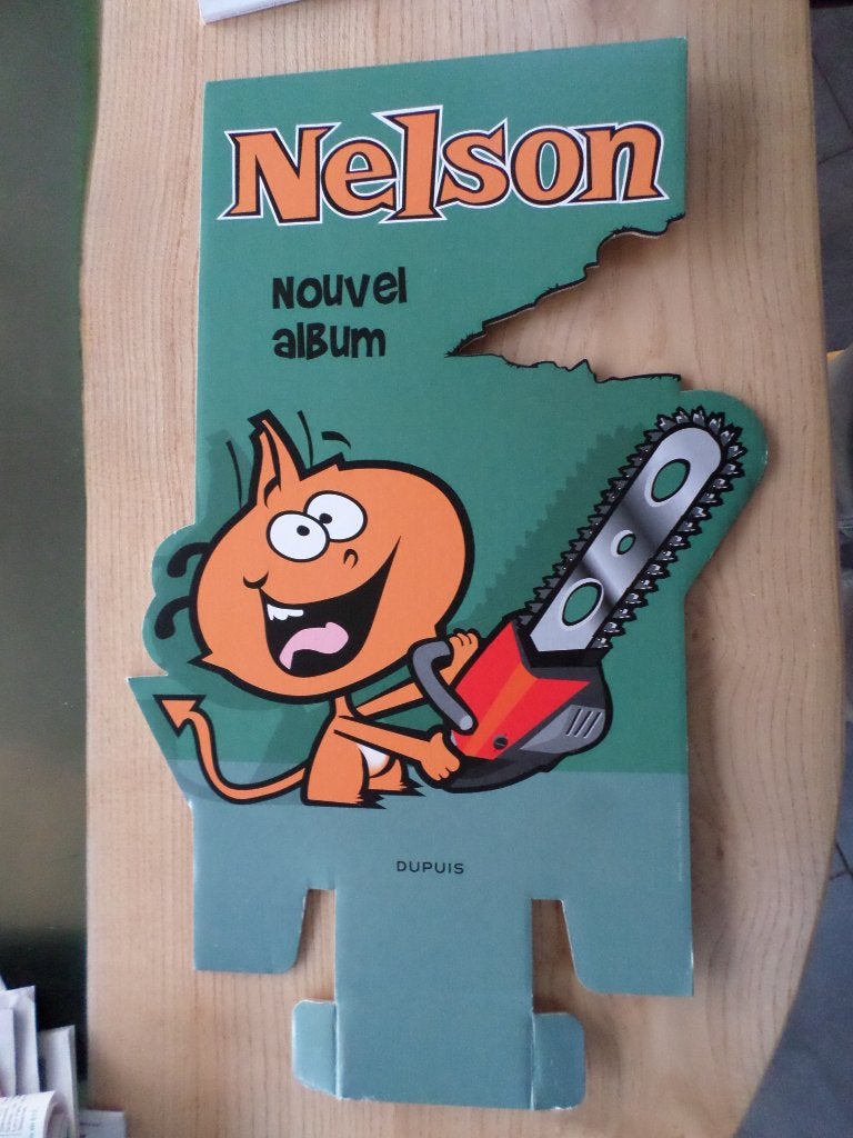 BD - PLV publicitaire Nelson - 2021, Verzamelen, Ophalen, Overige figuren, Zo goed als nieuw, Overige typen