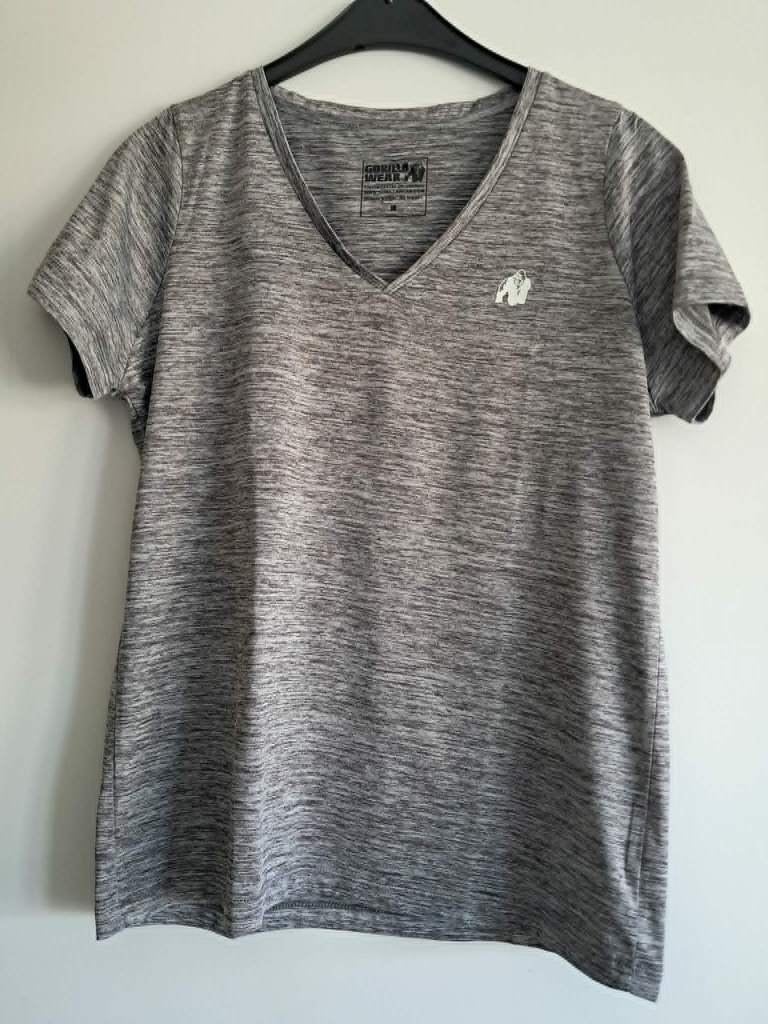 Gorilla Wear Sport t-shirt maat M, Vêtements | Femmes, Vêtements de sport, Taille 38/40 (M), Gris, Enlèvement ou Envoi, Gorilla Wear