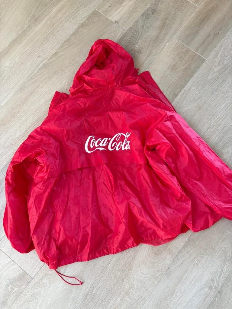 Coca-Cola regenjas - Meerdere maten beschikbaar, Ophalen of Verzenden, Zo goed als nieuw, Rood