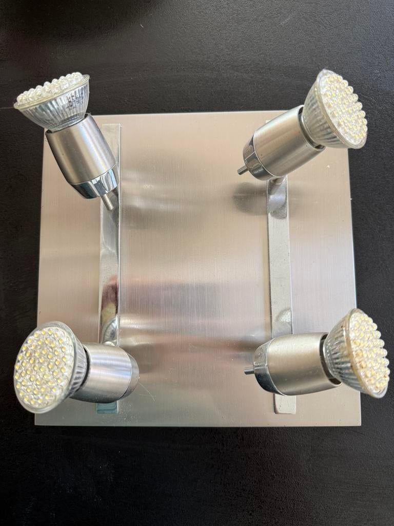 Armatuur Massive, Ophalen of Verzenden, Gebruikt, Metaal of Aluminium, Plafondspot of Wandspot