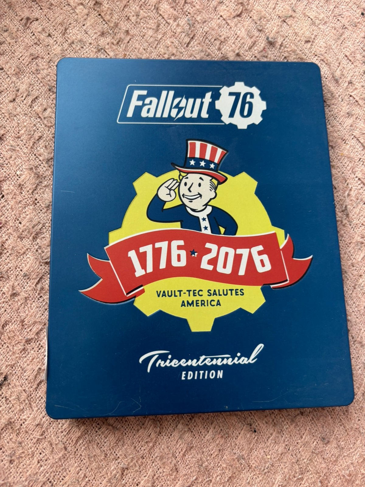 PS4 Fallout 76 steelcase incl game, Games en Spelcomputers, Ophalen of Verzenden, Zo goed als nieuw