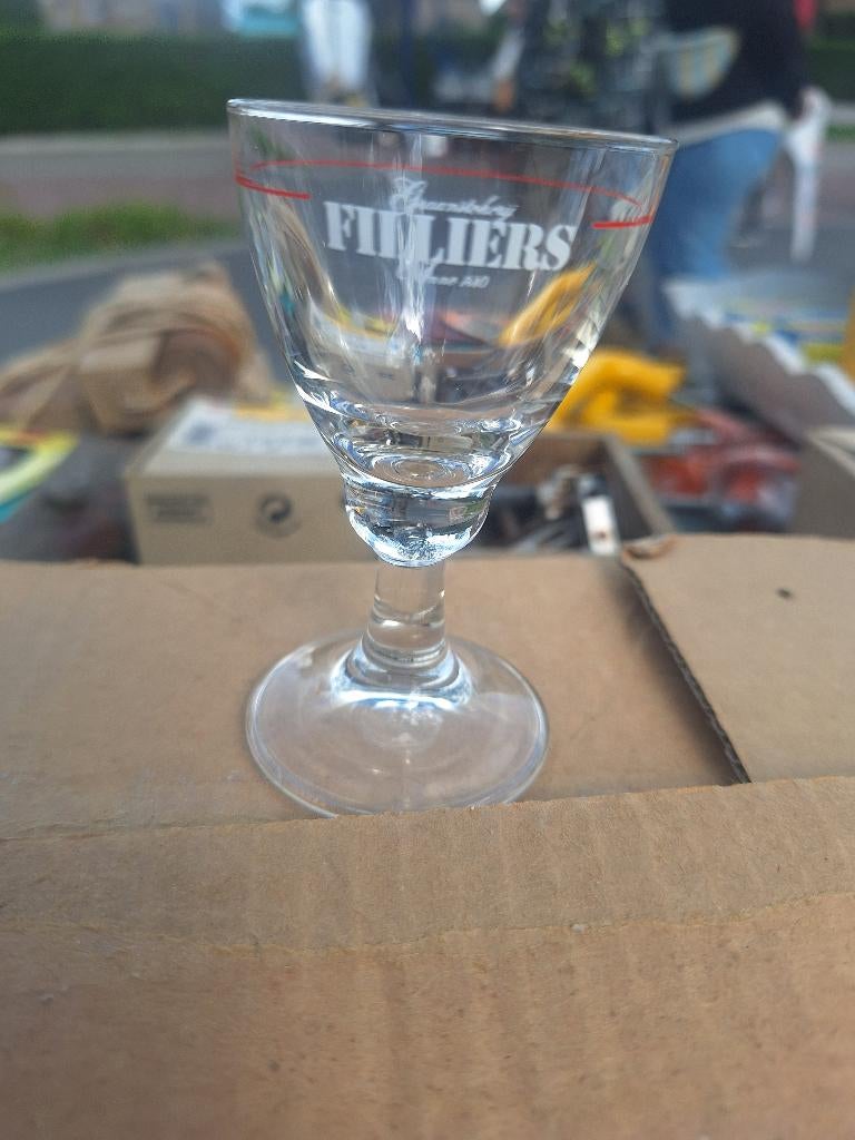 Filliers jenever glas, Ophalen, Nieuw, Borrel- of Shotglas