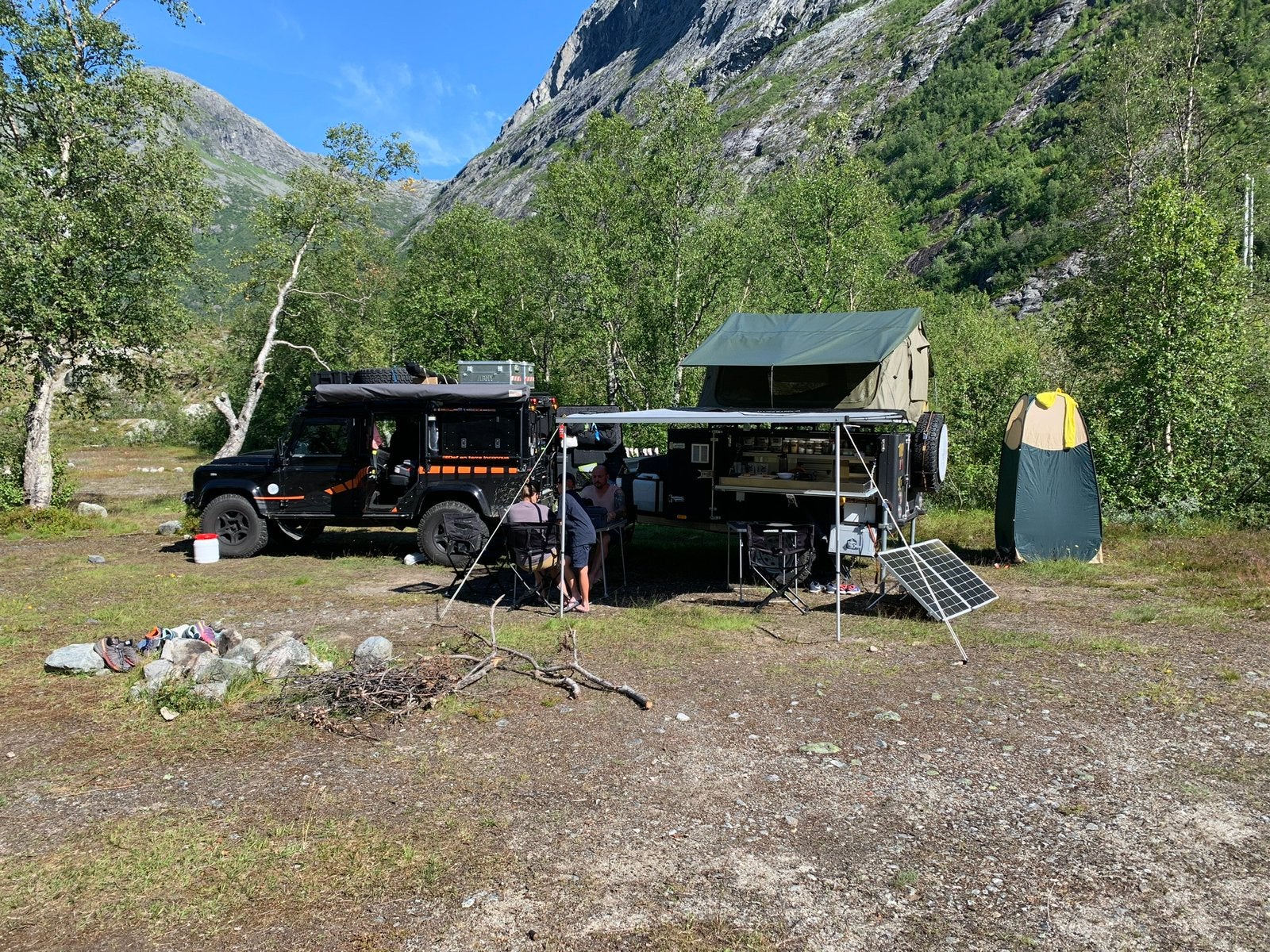 Auvent James Baroud 250, Caravanes & Camping, Enlèvement