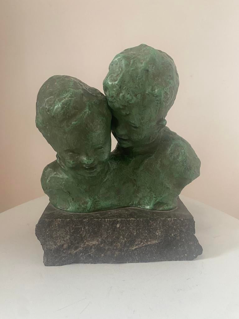 Sculpture Ernest Patris, Antiquités & Art, Art | Sculptures & Bois, Enlèvement ou Envoi