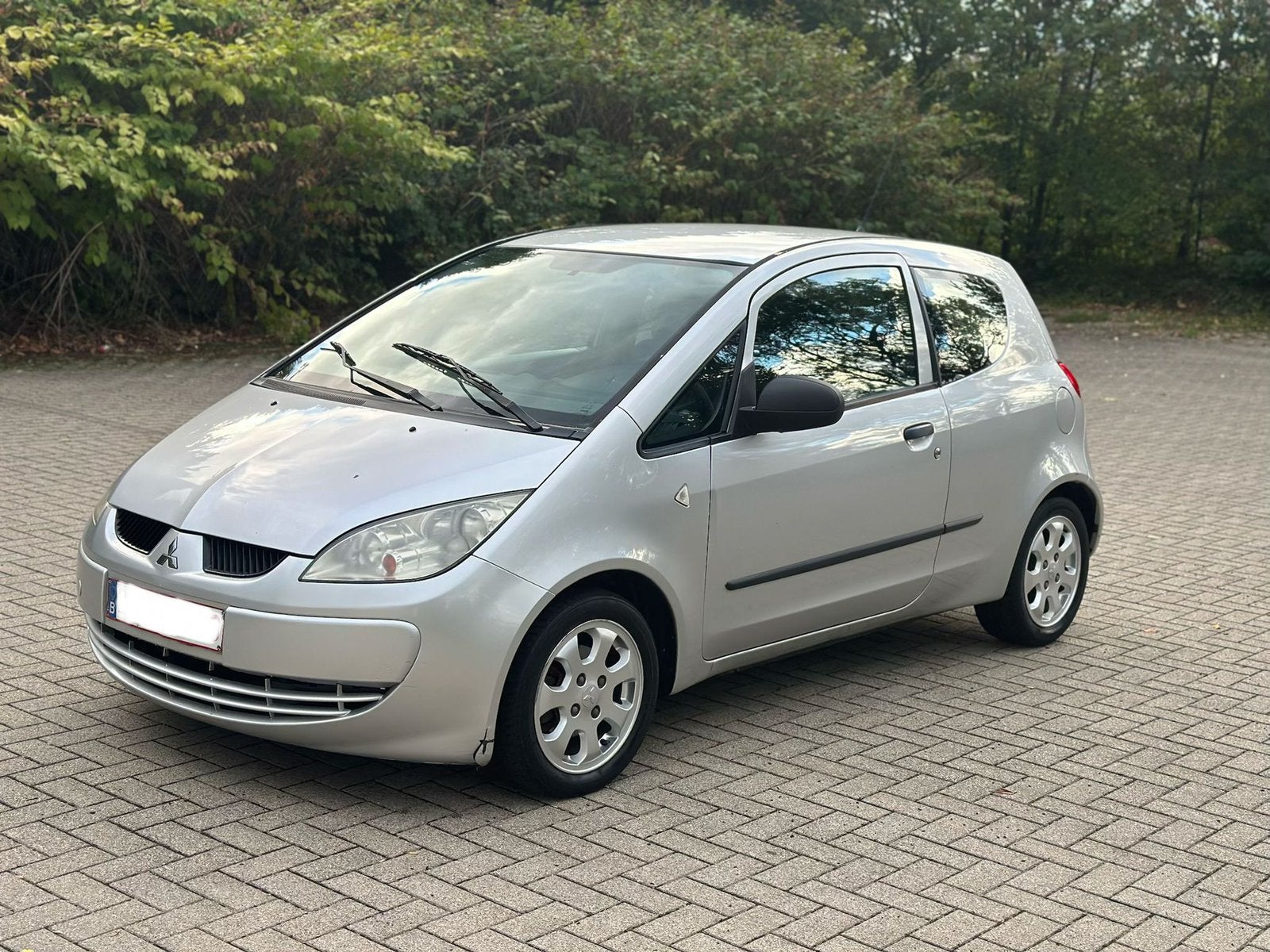 Prete à immatriculer, Auto's, Mitsubishi, Zwart, Colt, 5 deurs, Particulier