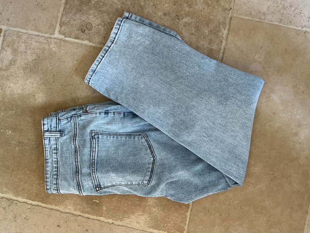 Spijkerbroek dames , maat 44, Kleding | Dames, Broeken en Pantalons, Ophalen of Verzenden, Zo goed als nieuw, Maat 42/44 (L), Blauw