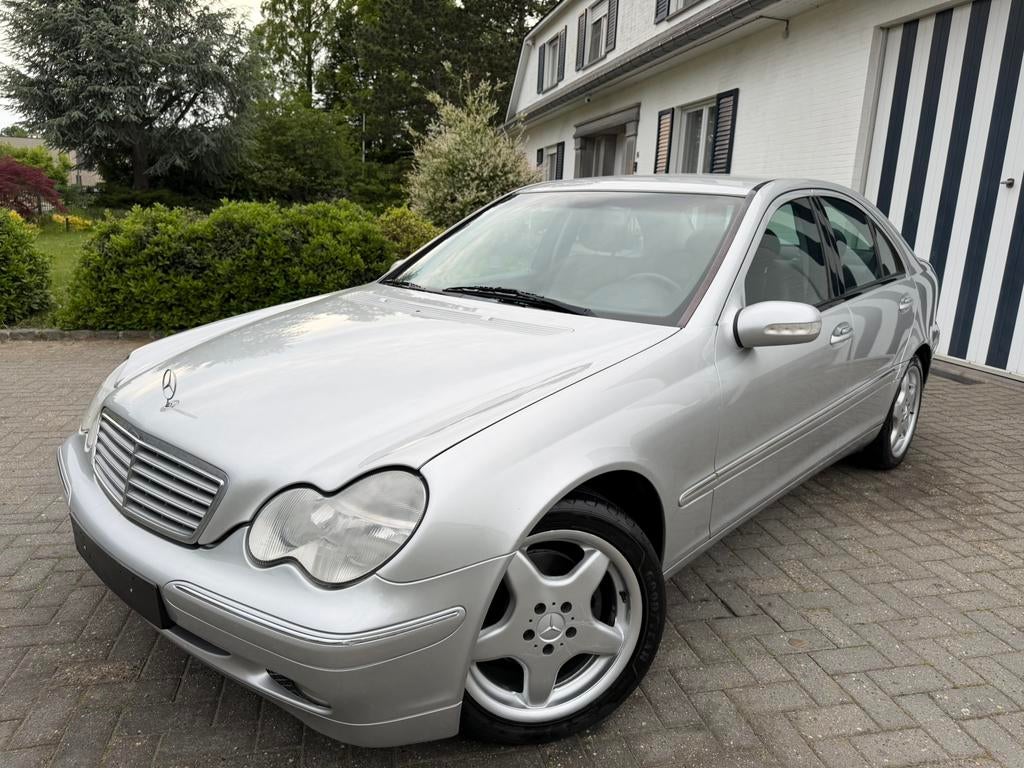 Mercedes C200 Kompressor - Automaat - Gekeurd - Nieuwstaat!, Automaat, Zwart, 4 cilinders, Bedrijf