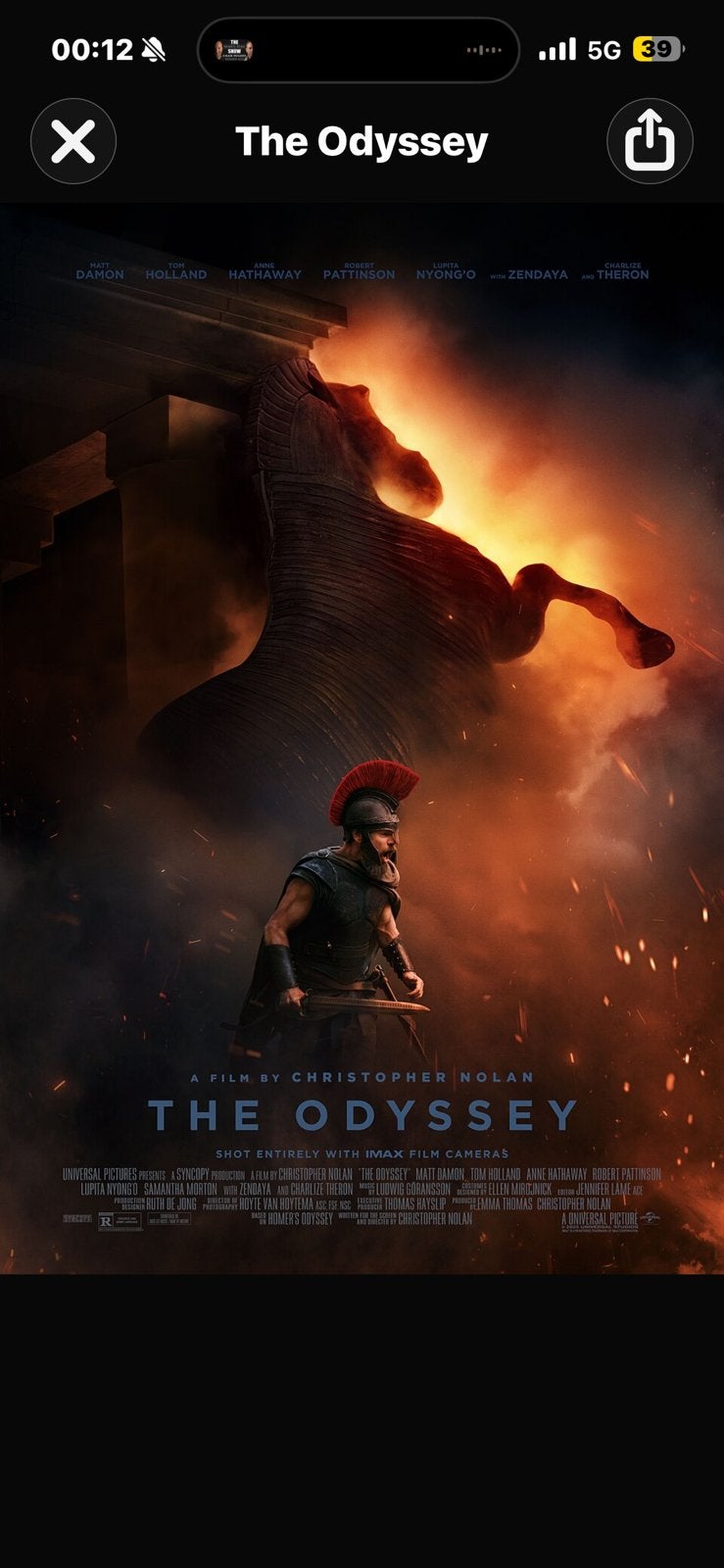 L'expérience cinématographique absolue..., Tickets en Kaartjes, Eén persoon