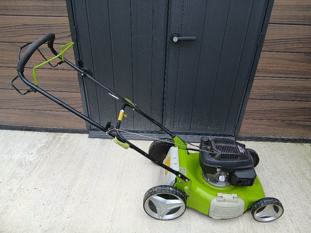 Grasmachine Honda motor, Tuin en Terras, Ophalen, Cirkelmaaier, Honda, Gebruikt