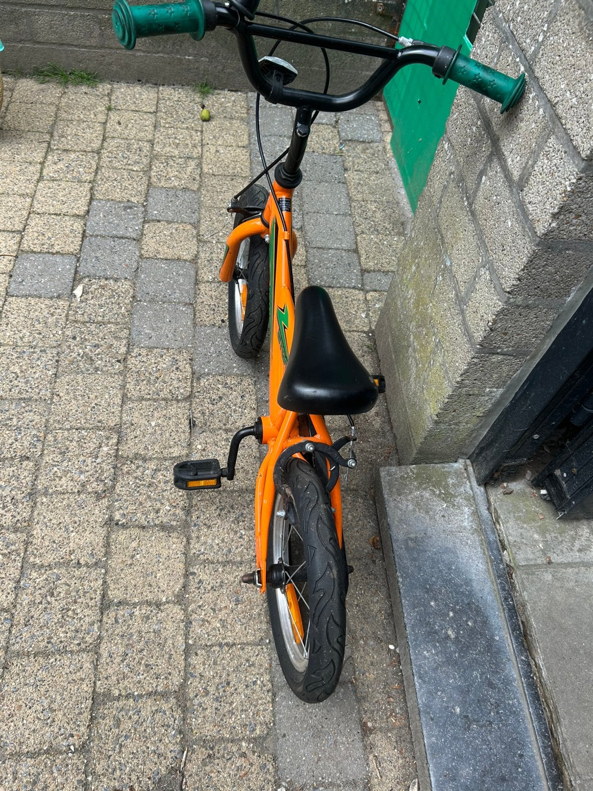 2 kinderfietsen, Ophalen, Terugtraprem, Staal, Minder dan 16 inch
