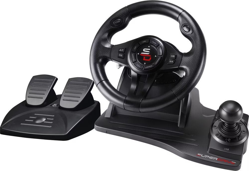game stuur + pedalen, Games en Spelcomputers, Ophalen, Zo goed als nieuw
