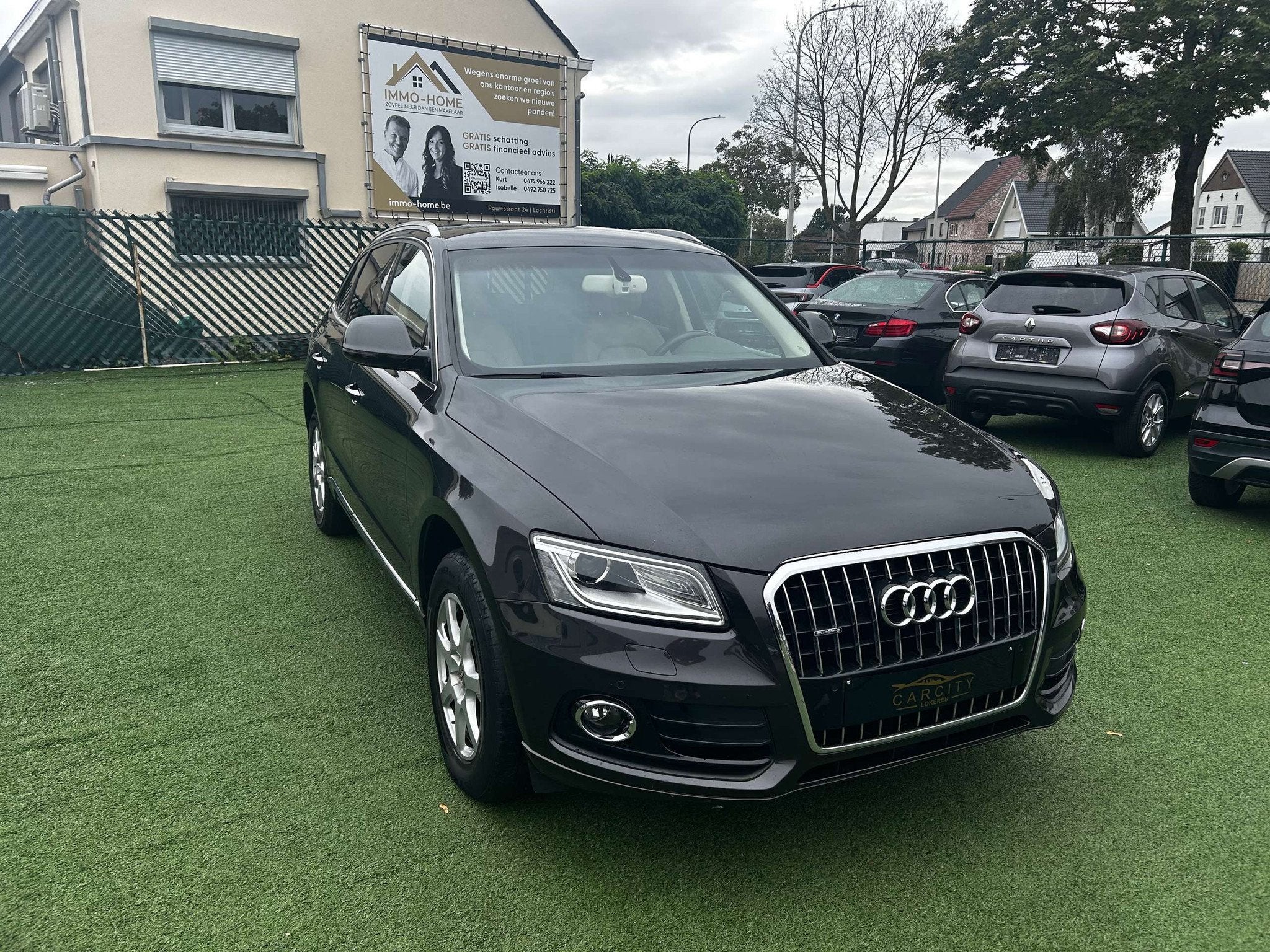 Audi Q5 2.0 TDi Quattro S tronicLEDER XENON CAMERA, Cuir, Argent ou Gris, Achat, Entreprise