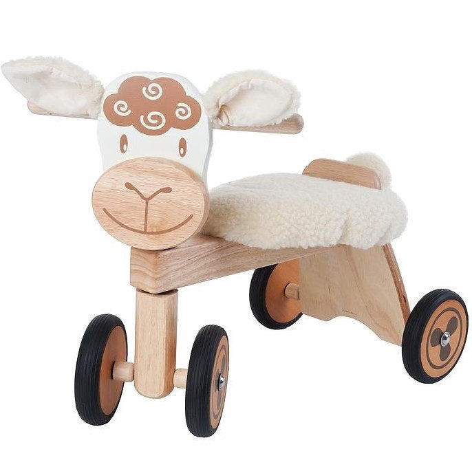 Houten loopfiets schaap I'm Toy, Kinderen en Baby's, Ophalen of Verzenden, Nieuw, Rij- of Hobbelspeelgoed