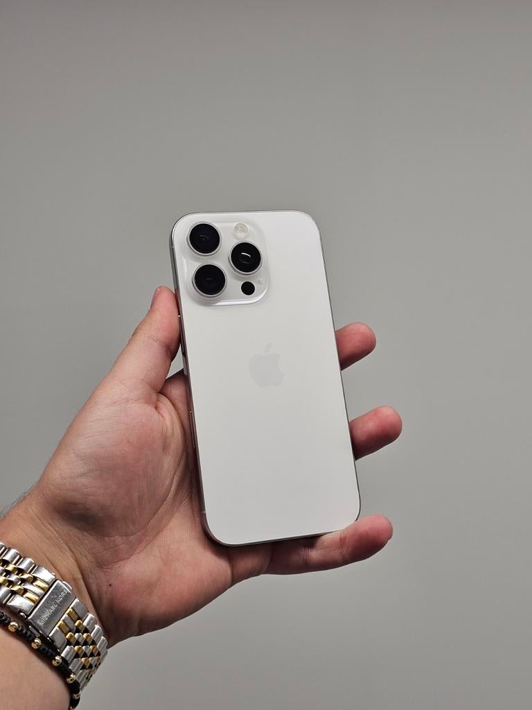 IPHONE 16 PRO 5G 128 GO EN TITANE BLANC, Télécoms, Téléphonie mobile | Housses, Coques & Façades | Apple iPhone, Enlèvement