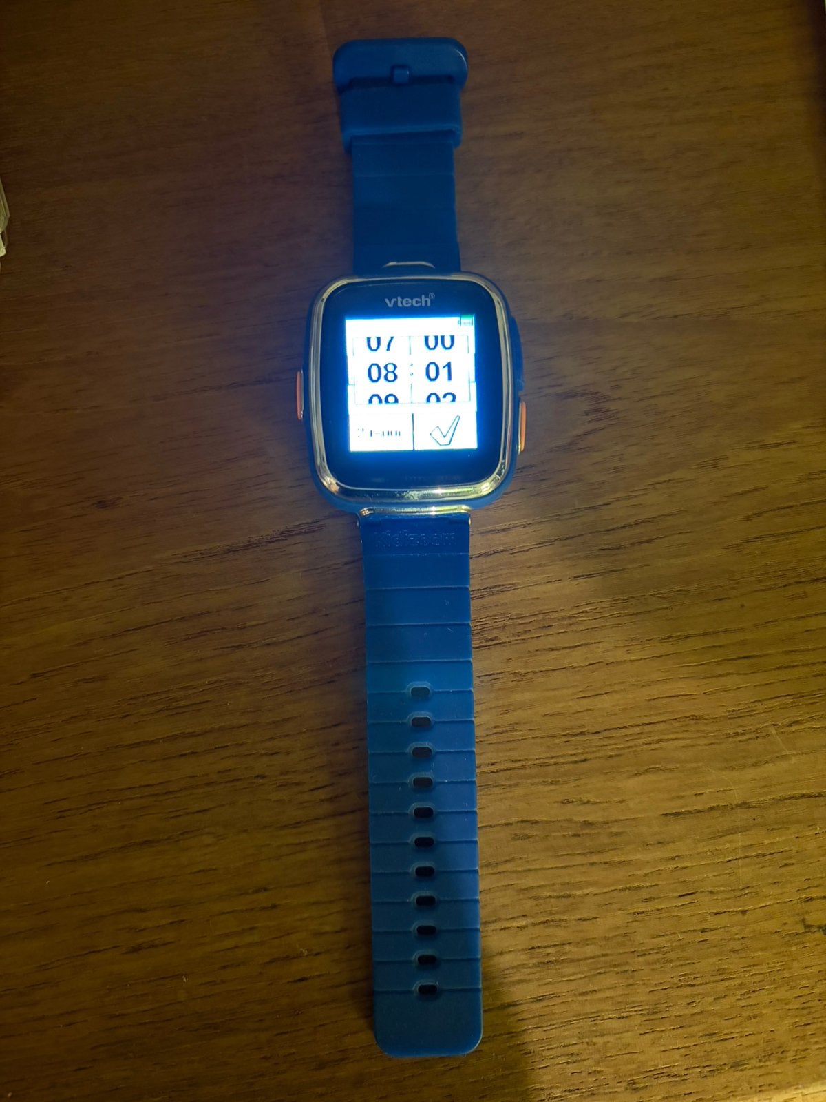 Montre V-tech pour enfants bleue, Enfants & Bébés, Enlèvement ou Envoi, Comme neuf