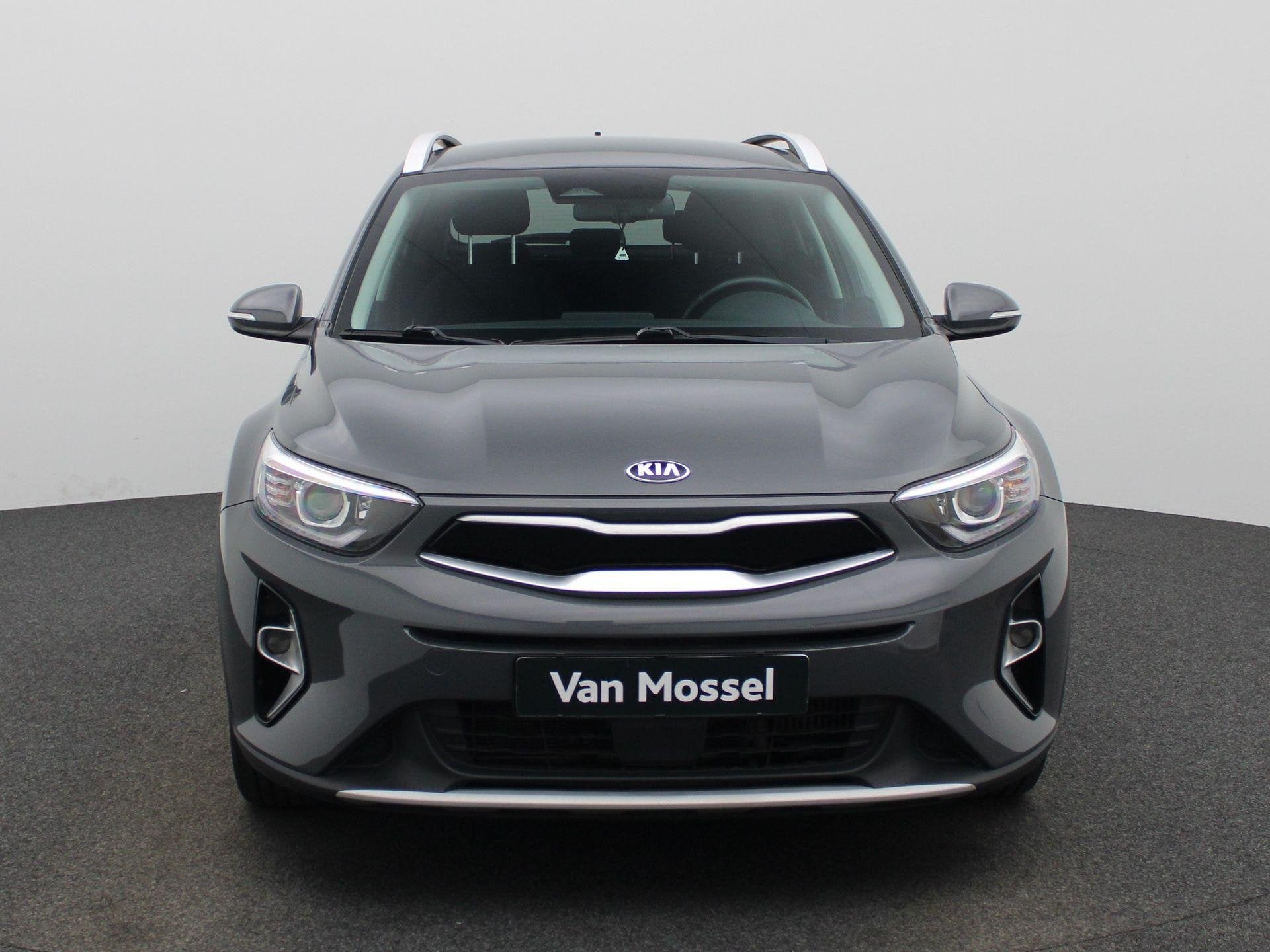 Kia Stonic 1.0 T 100 Pulse, Autos, Argent ou Gris, Euro 6, Entreprise, Boîte manuelle