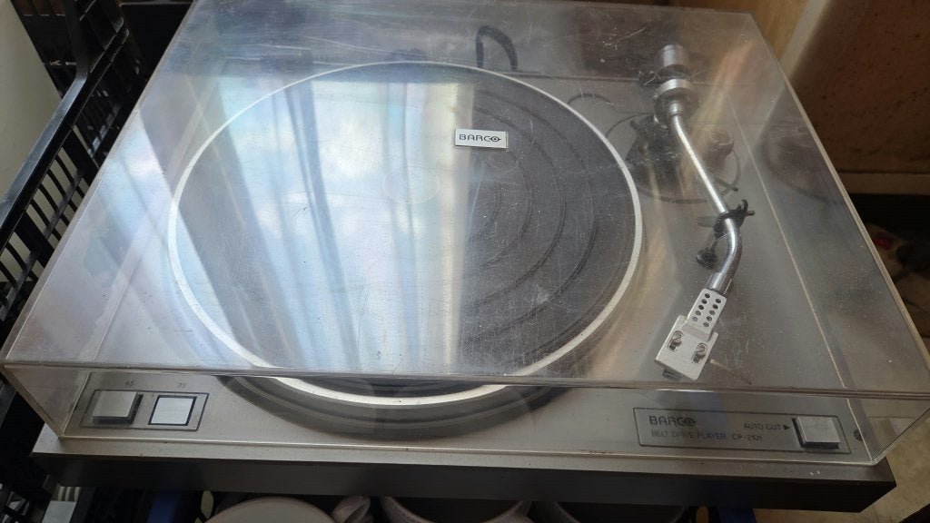 Tourne-disque vintage Barco CP2201, Enlèvement, Utilisé, Tourne-disque, Autres marques