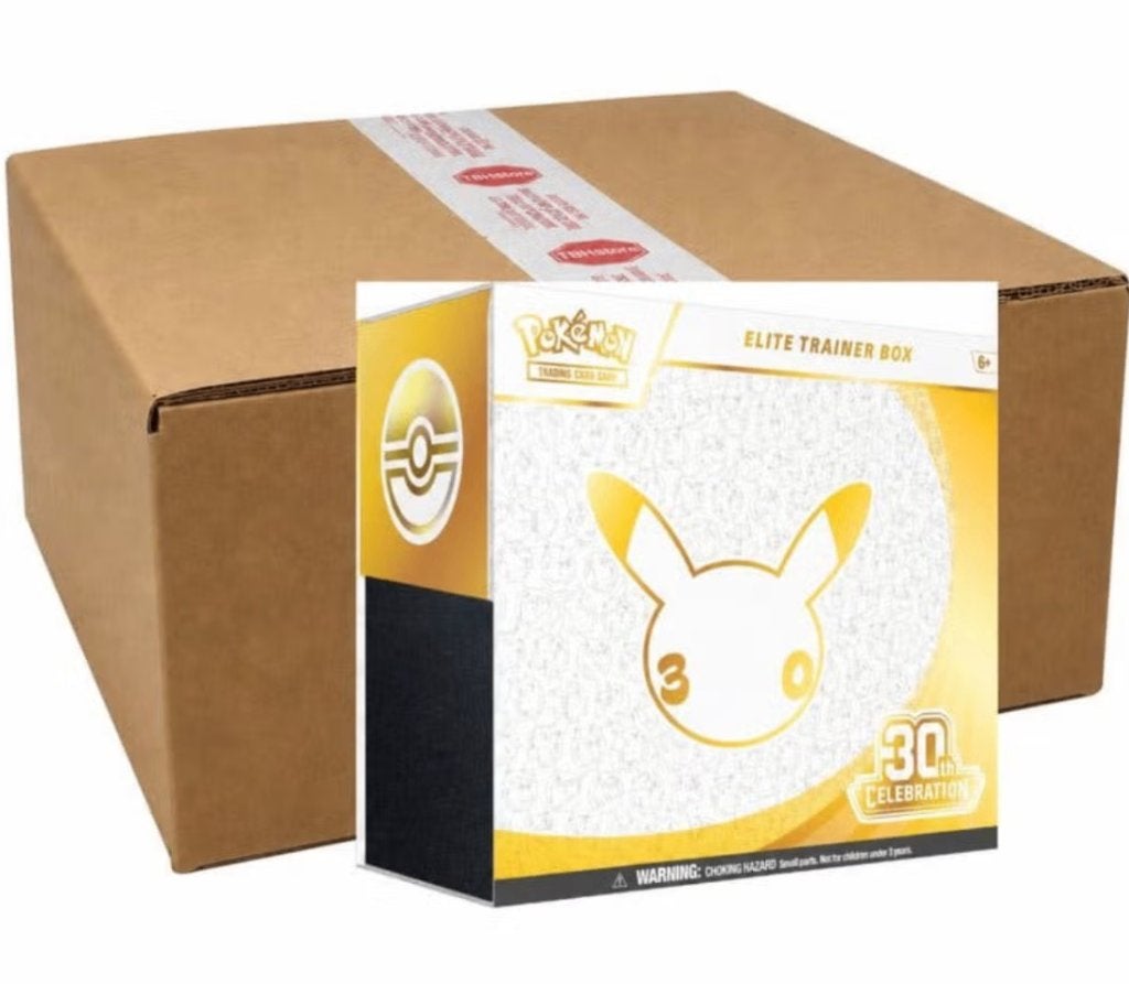 Pokemon 30th Celebration ETB Case, Hobby & Loisirs créatifs, Enlèvement ou Envoi, Neuf, Booster box