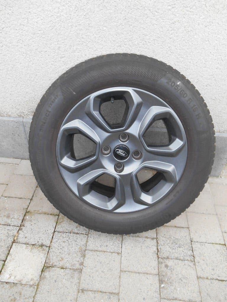 set originele Ford Ecosport velgen met winterbanden, Enlèvement, Pneus hiver, Jante(s)