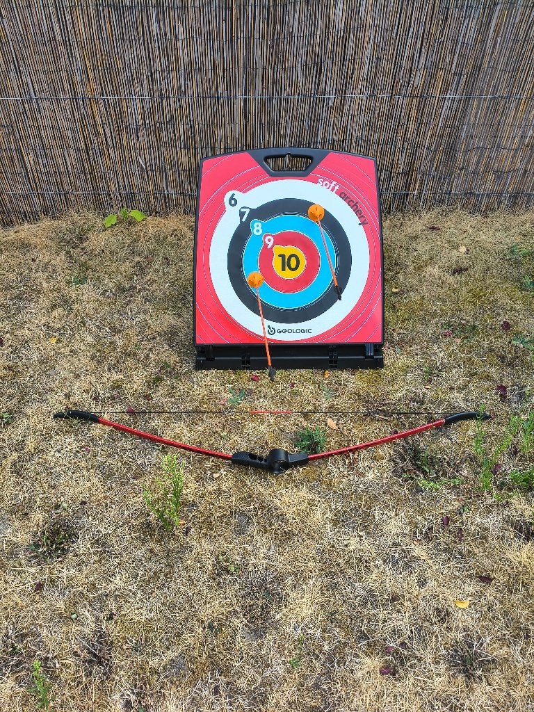 Boogschieten / Boogschietset Softarchery - Decathlon, Kinderen en Baby's, Ophalen, Gebruikt
