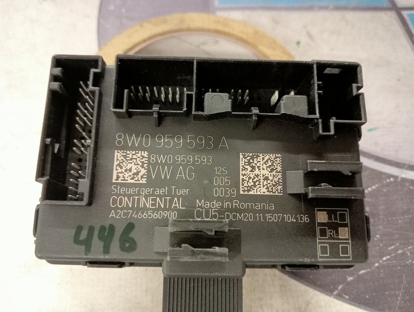 Centrale deurvergrendelings module Audi A5 F5 8W0959593A, -, Audi, Utilisé, -