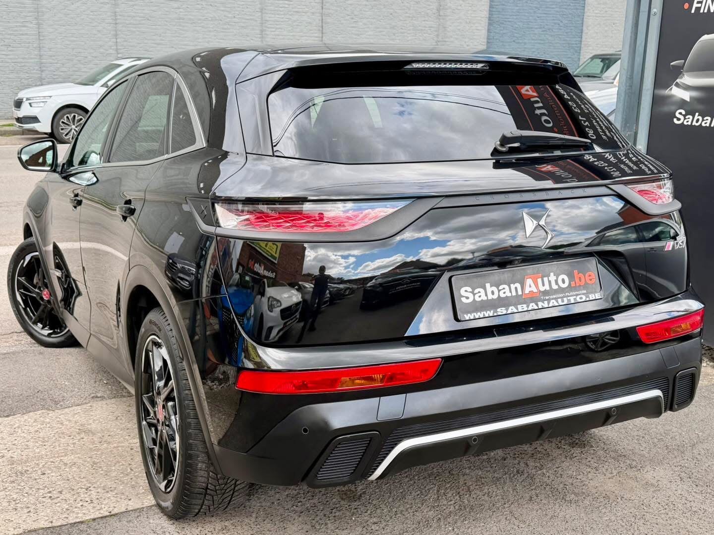 DS AUTOMOBILE DS7 CROSSBACK 1.2 Essence Turbo Performance, Auto's, Citroën, Euro 6, DS, Zwart, Bedrijf