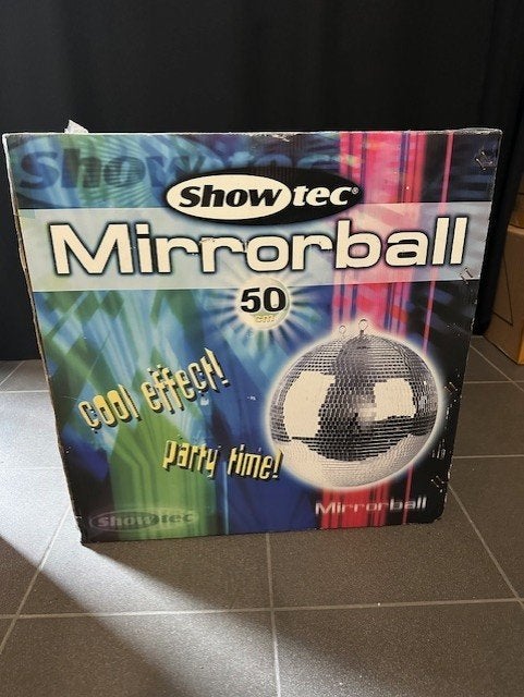 Verschillende spiegelbollen showtec, Ophalen, Zo goed als nieuw