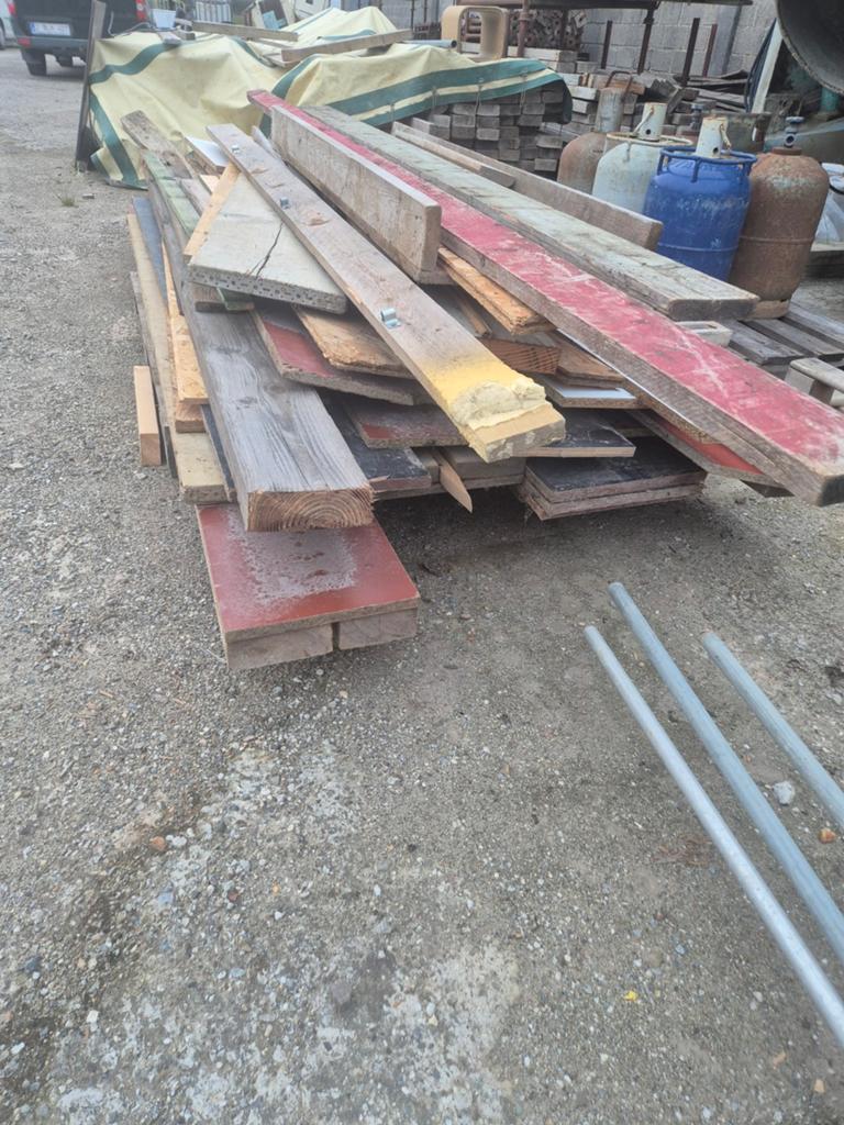 Constructie hout, Doe-het-zelf en Bouw, Metalen, Ophalen