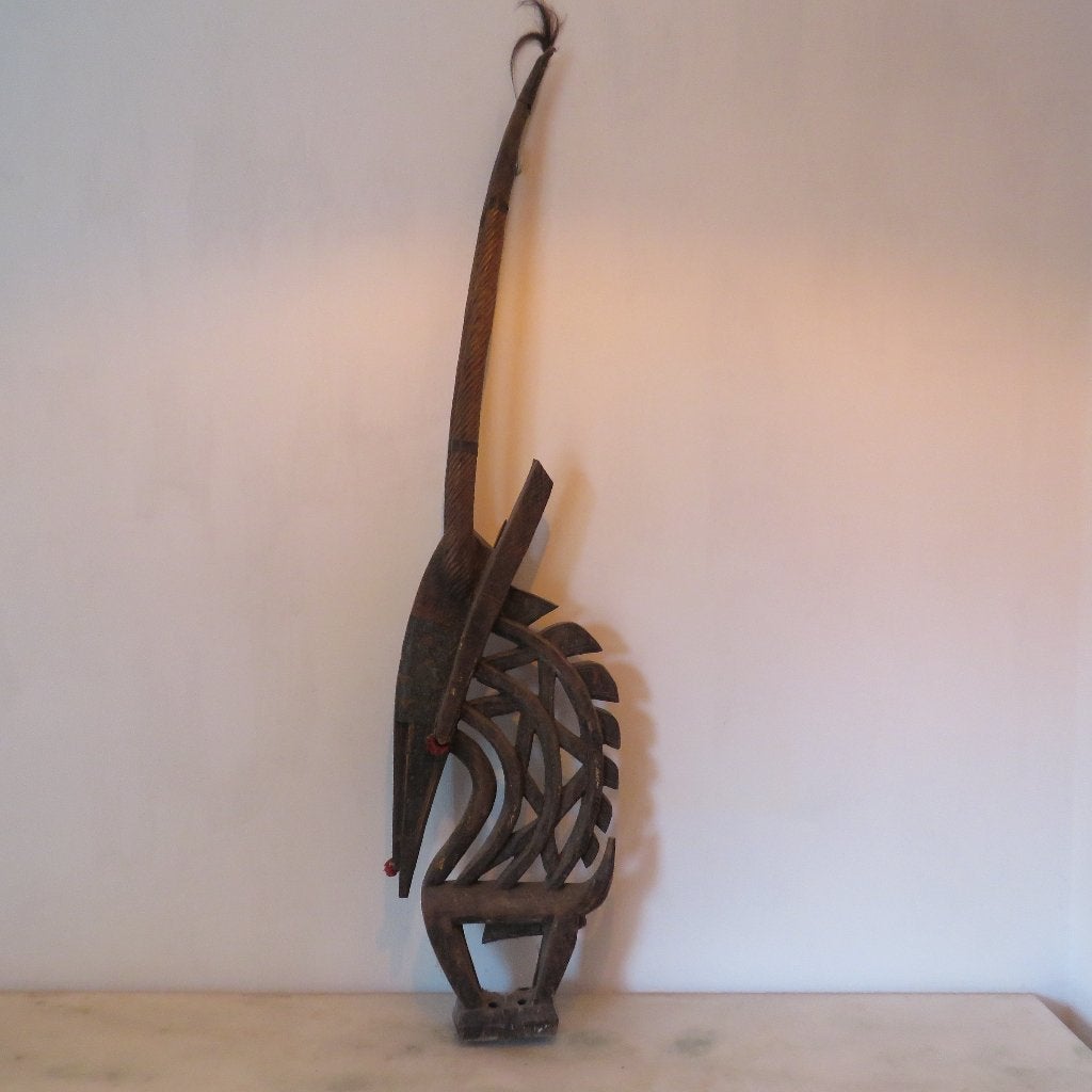 Chi Wara Bambara, Mali, Brun, Enlèvement
