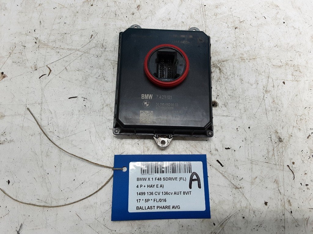 BALLAST DE PHARE XENON GAUCHE BMW X1 (F48) (7429121), Utilisé, BMW, Petuelring 130
80809  München, DE, Bayerische Motoren Werke AG