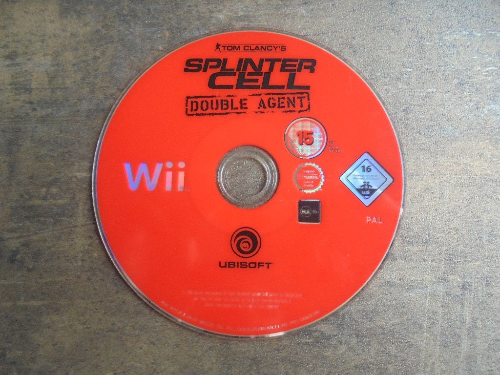 Tom Clancy's Splinter Cell Double Agent voor Wii(zie foto's), Games en Spelcomputers, Gebruikt, Vanaf 18 jaar, Shooter, 1 speler