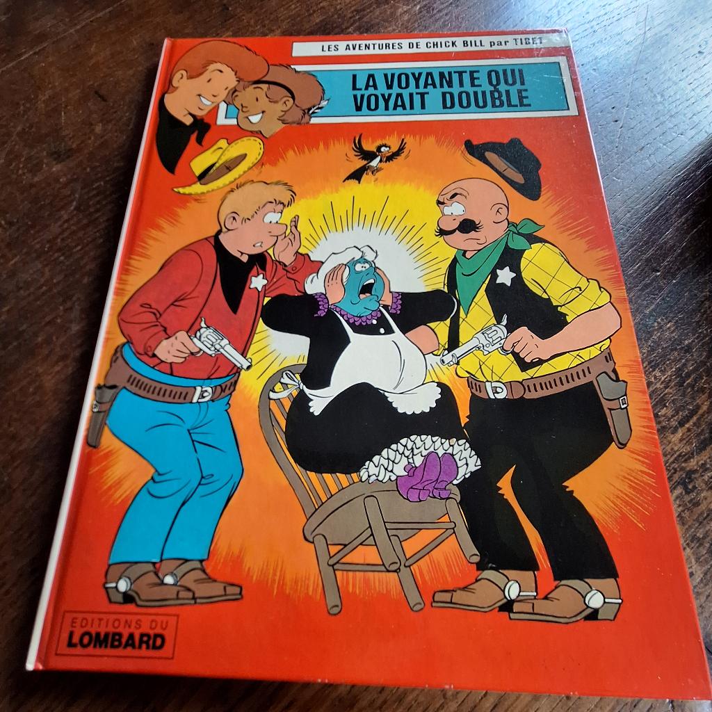 chick bill la voyante qui voyait double  tibet, Tibet, Une BD, Utilisé, Envoi