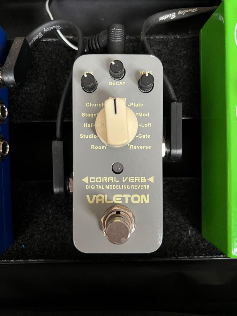Valeton Coral Verb II, Muziek en Instrumenten, Effecten, Ophalen of Verzenden, Zo goed als nieuw, Reverb