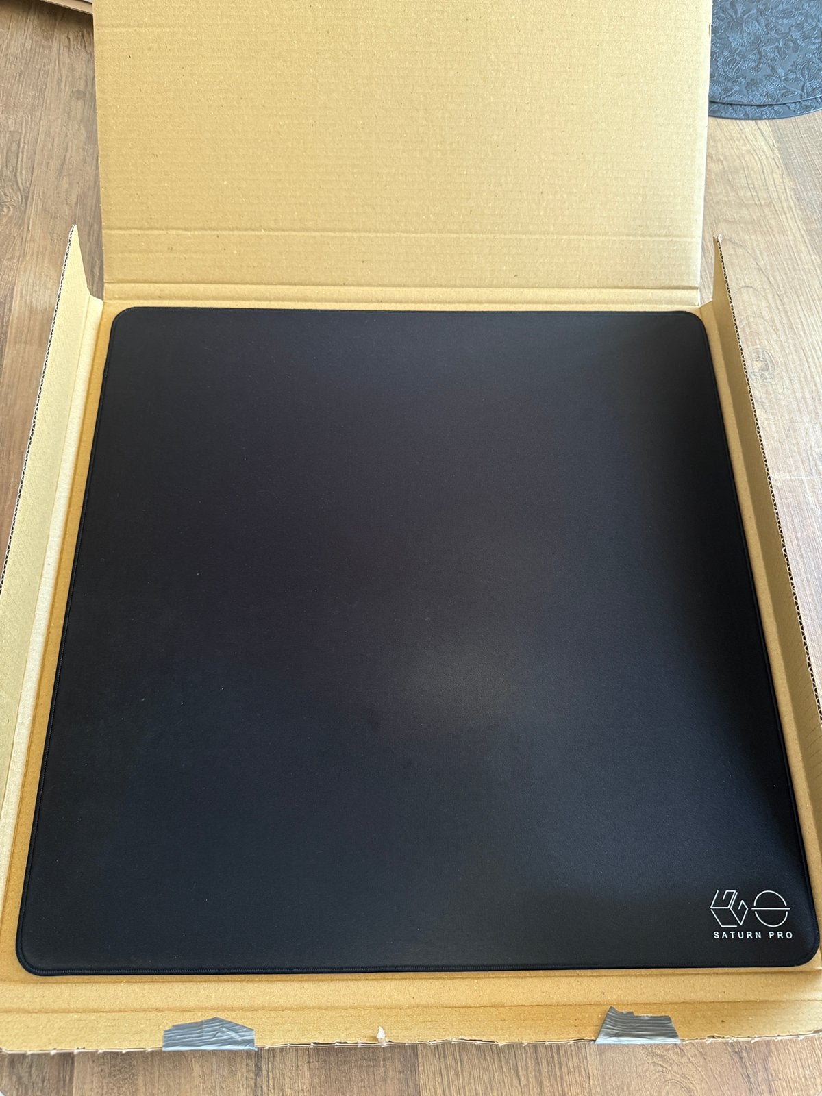 Saturn PRO Gaming Mousepad - Soft - Black, Ophalen of Verzenden, Gaming muismat, Gebruikt