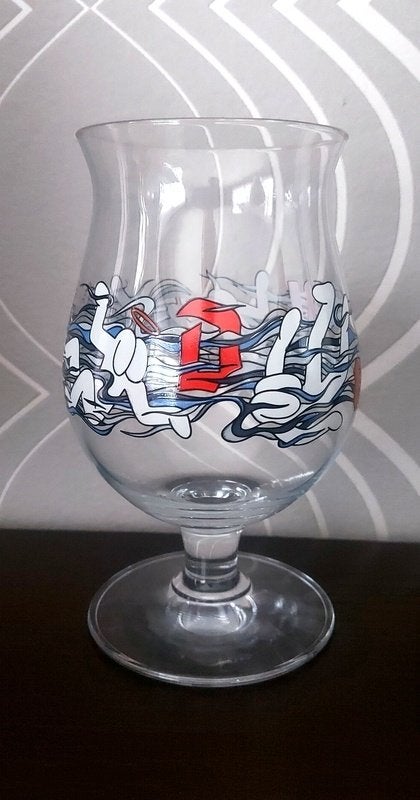 Duvel glas 'Franky Sticks', Enlèvement ou Envoi, Verre à bière