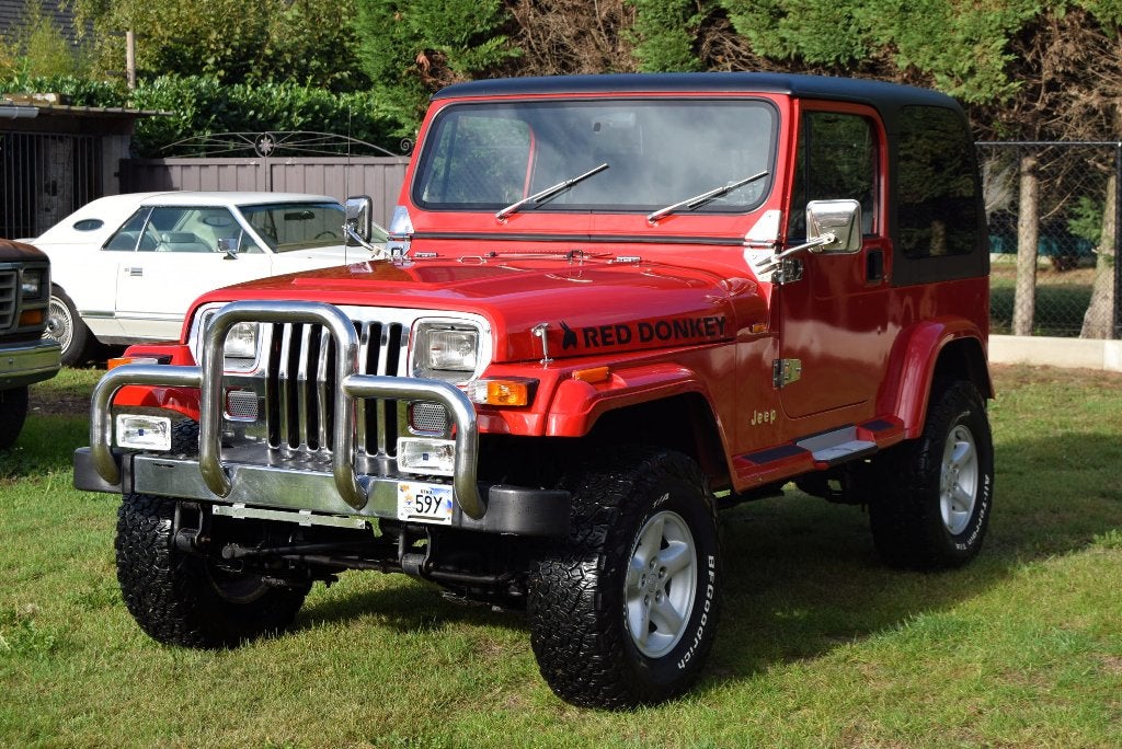 Jeep Wrangler Fully restored !!! 1992, Auto's, 2500 cc, 4 zetels, Zwart, 4 cilinders