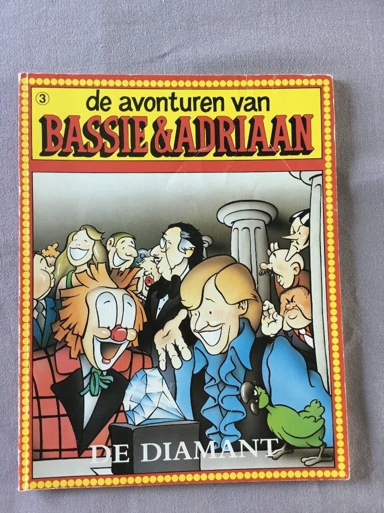 Strip Bassie en Adriaan, Eén stripboek, Bassie en Adrina, Ophalen, Gelezen