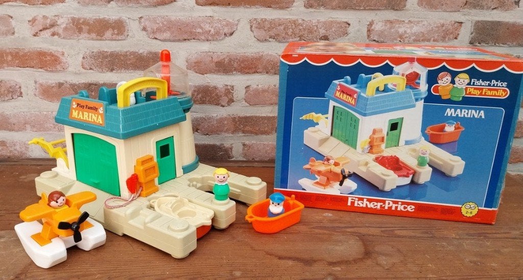 Fisher-Price vintage - Floating Marina - #2582, Kinderen en Baby's, Speelgoed | Fisher-Price, Ophalen of Verzenden, Zo goed als nieuw