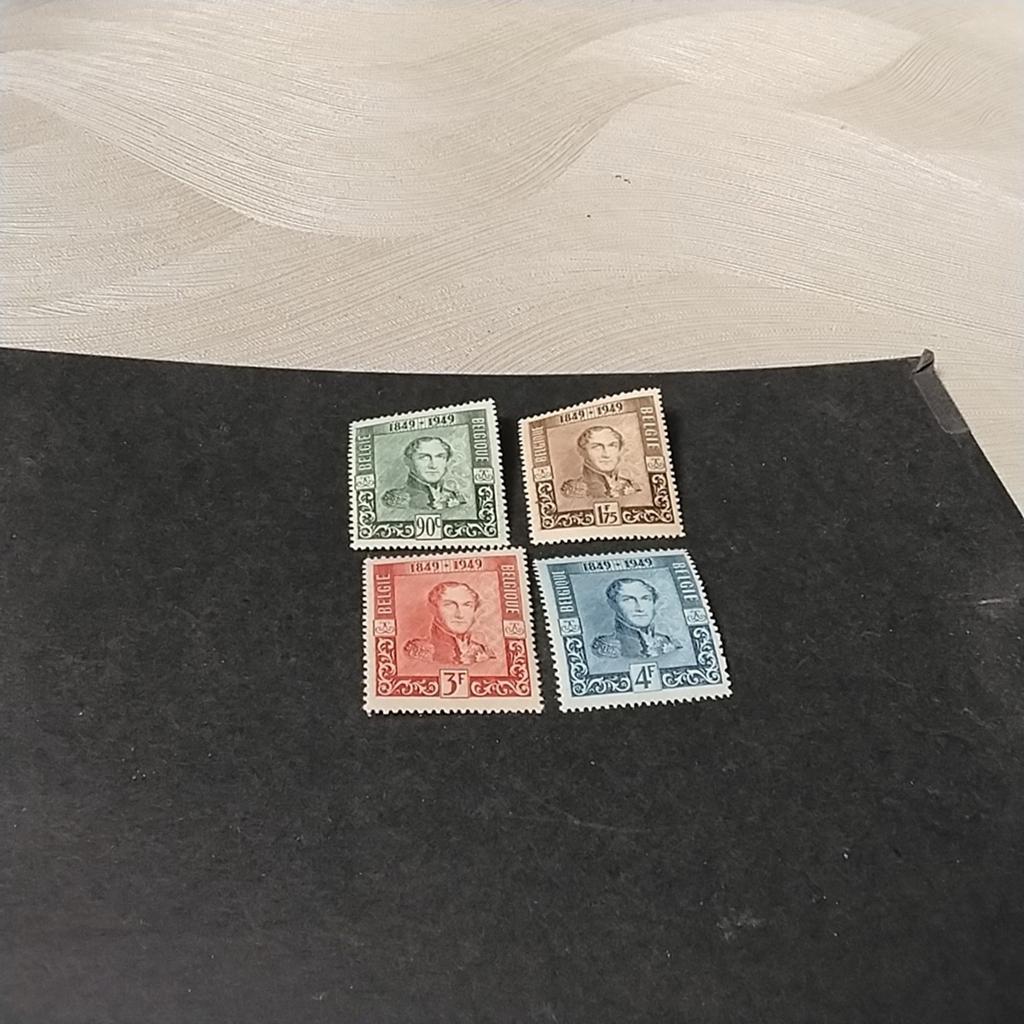 BELGIE 807/810 postfris met cote 19,00 €, Ophalen of Verzenden, Postfris