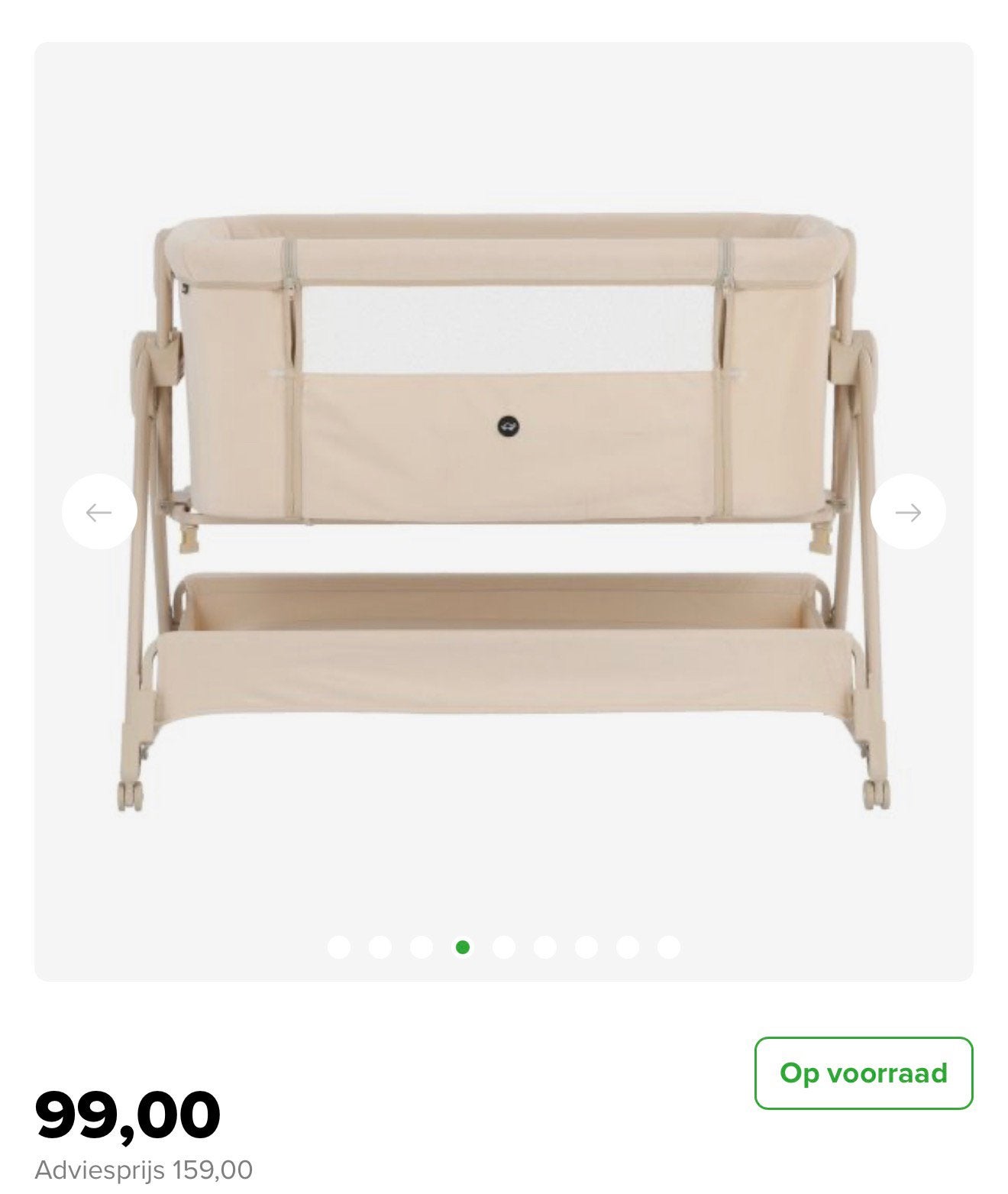 Lit bébé, Ophalen, Nieuw