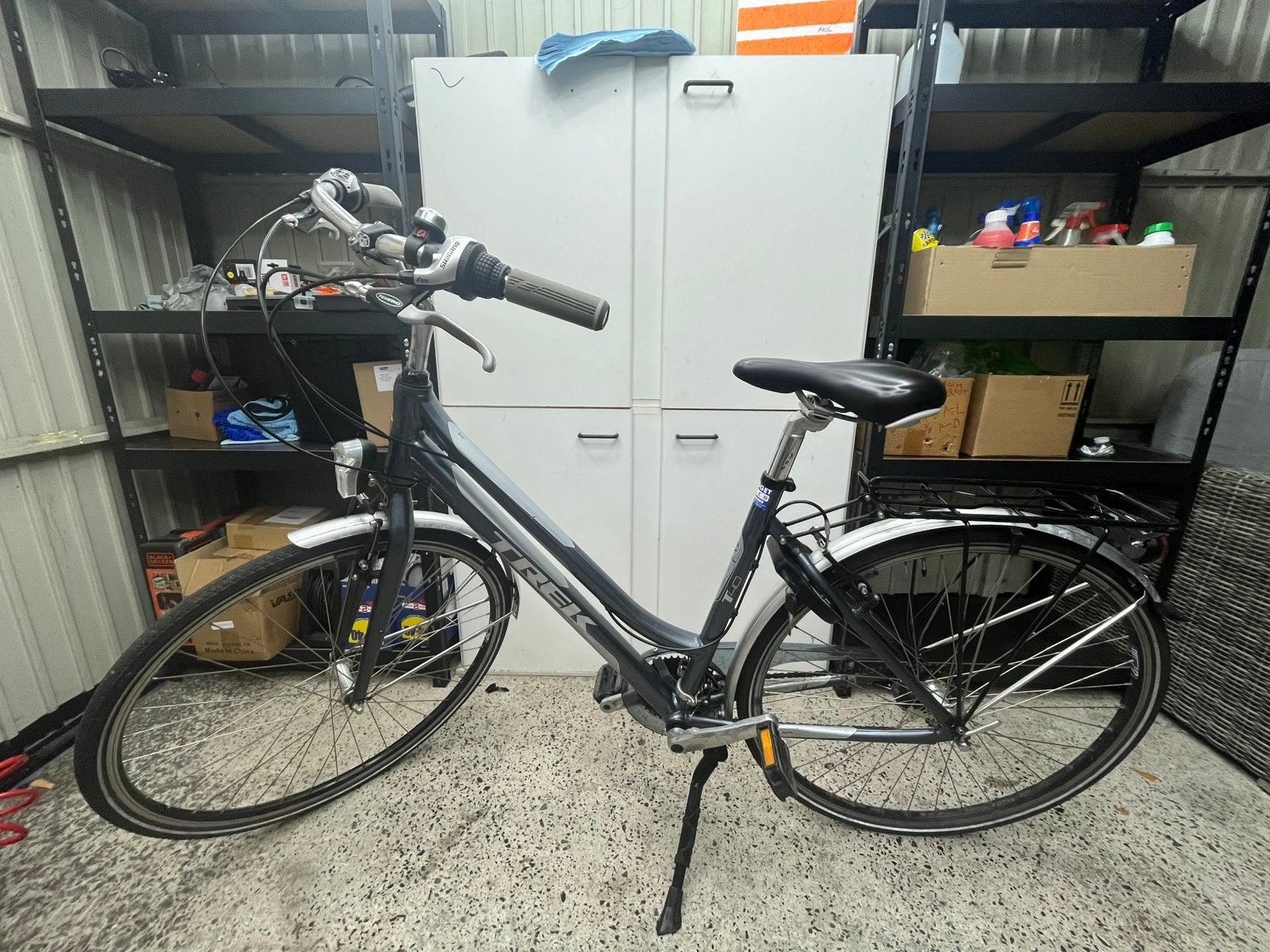 Trek fiets, Fietsen en Brommers, Velgrem, Versnellingen, Zo goed als nieuw, 50 tot 53 cm