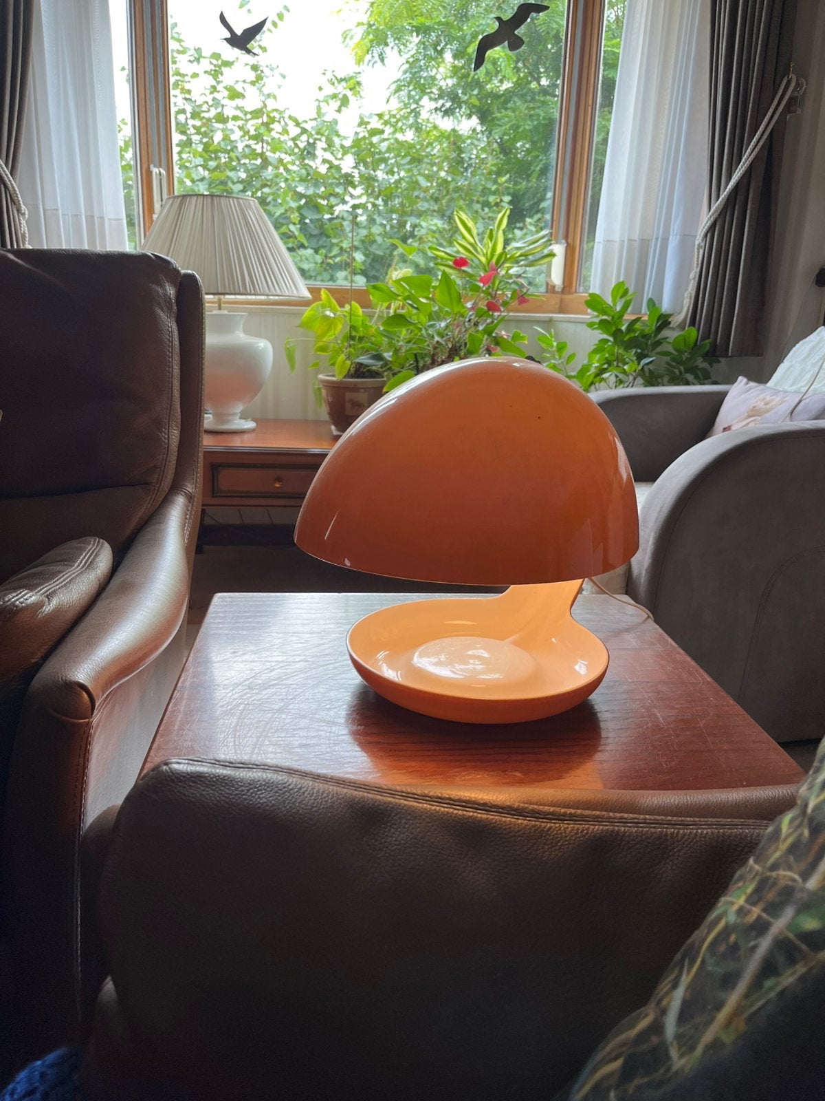 Guzzini “Fiona” tafellamp by Luigi Massoni, Antiek en Kunst, Ophalen