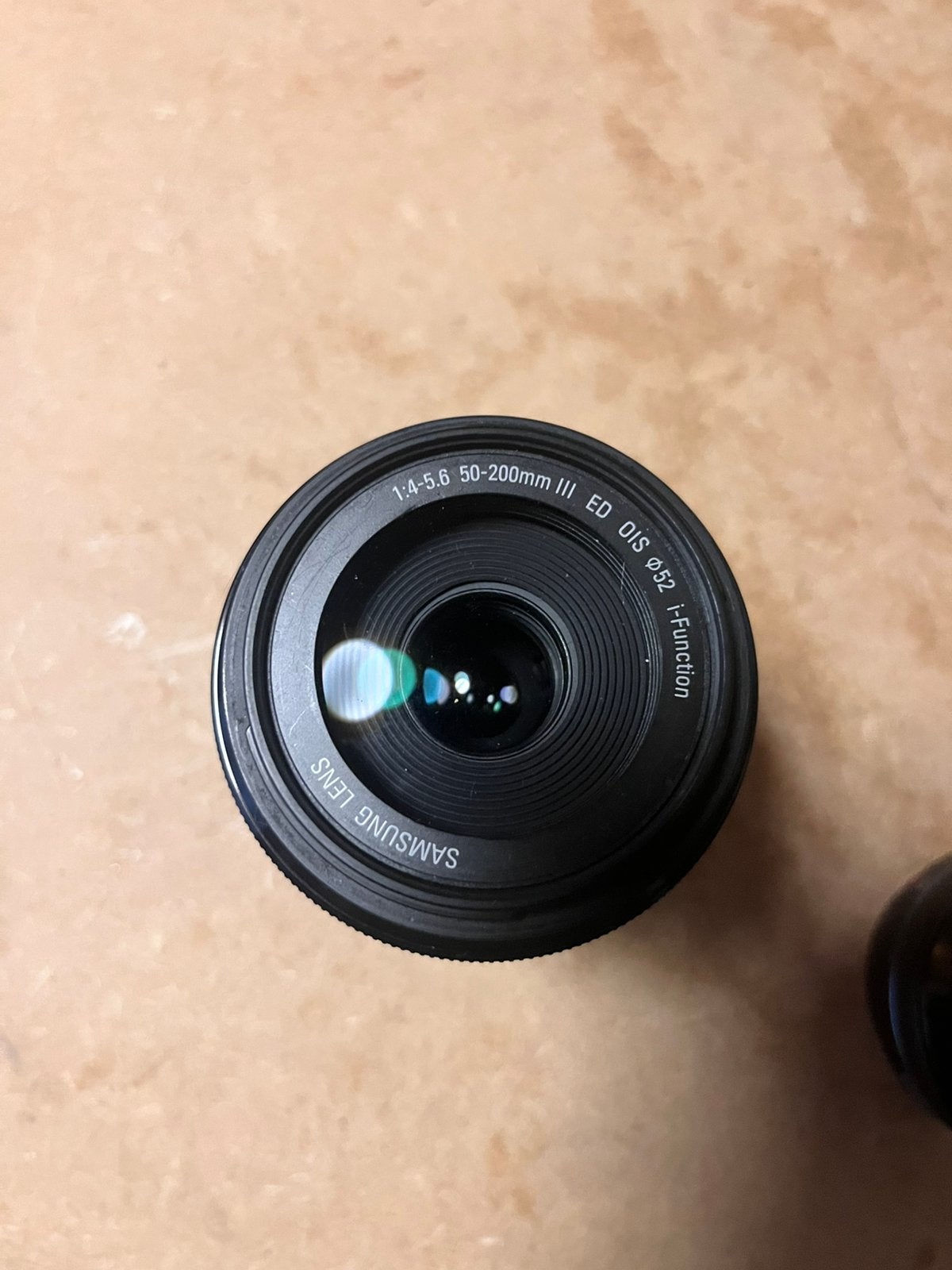 Samsung nx zoomlens 50-200mm 1:4-5.6 OIS i-function, Enlèvement ou Envoi, Comme neuf