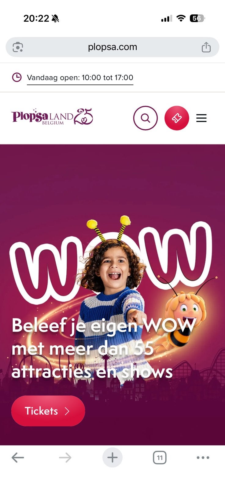 Plopsaland De Panne, Drie personen of meer, Pretpark