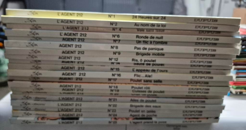 Lot de 35 bds, Enlèvement