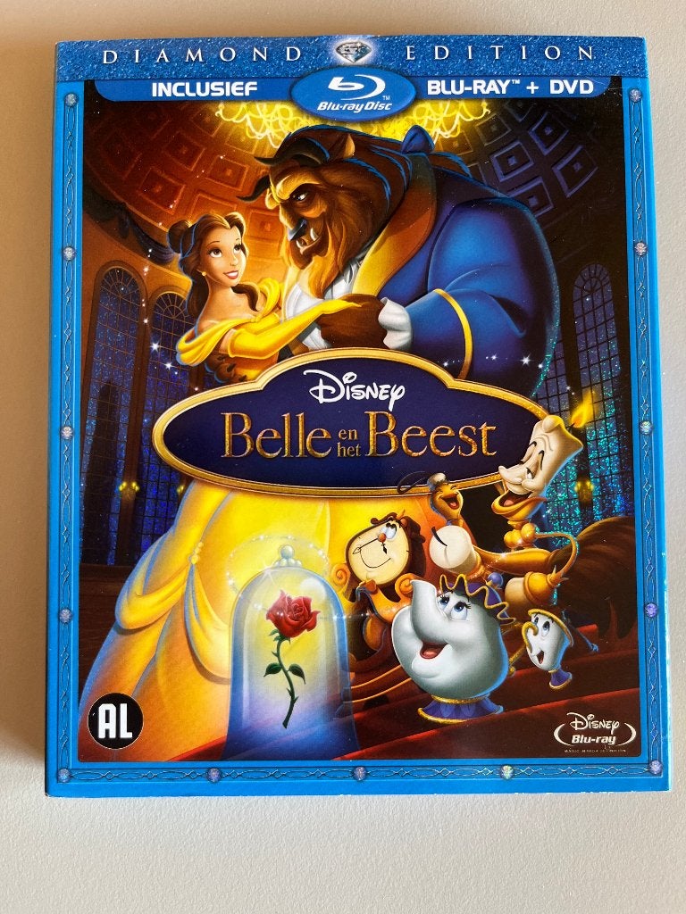 Beauty and the Beast / Belle en het Beest Blu-ray + DVD, Cd's en Dvd's, Blu-ray, Alle leeftijden, Film, Nederlands, Ophalen of Verzenden