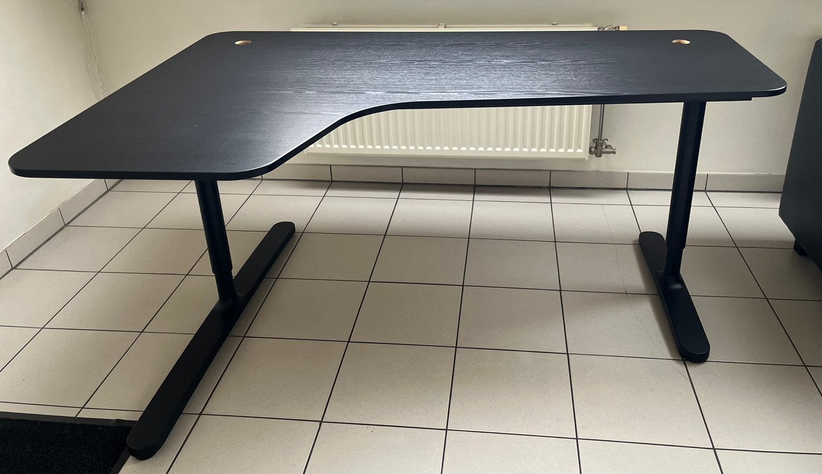 Bekant hoekbureau, Huis en Inrichting, Bureaus, Ophalen, Zo goed als nieuw, Hoekbureau