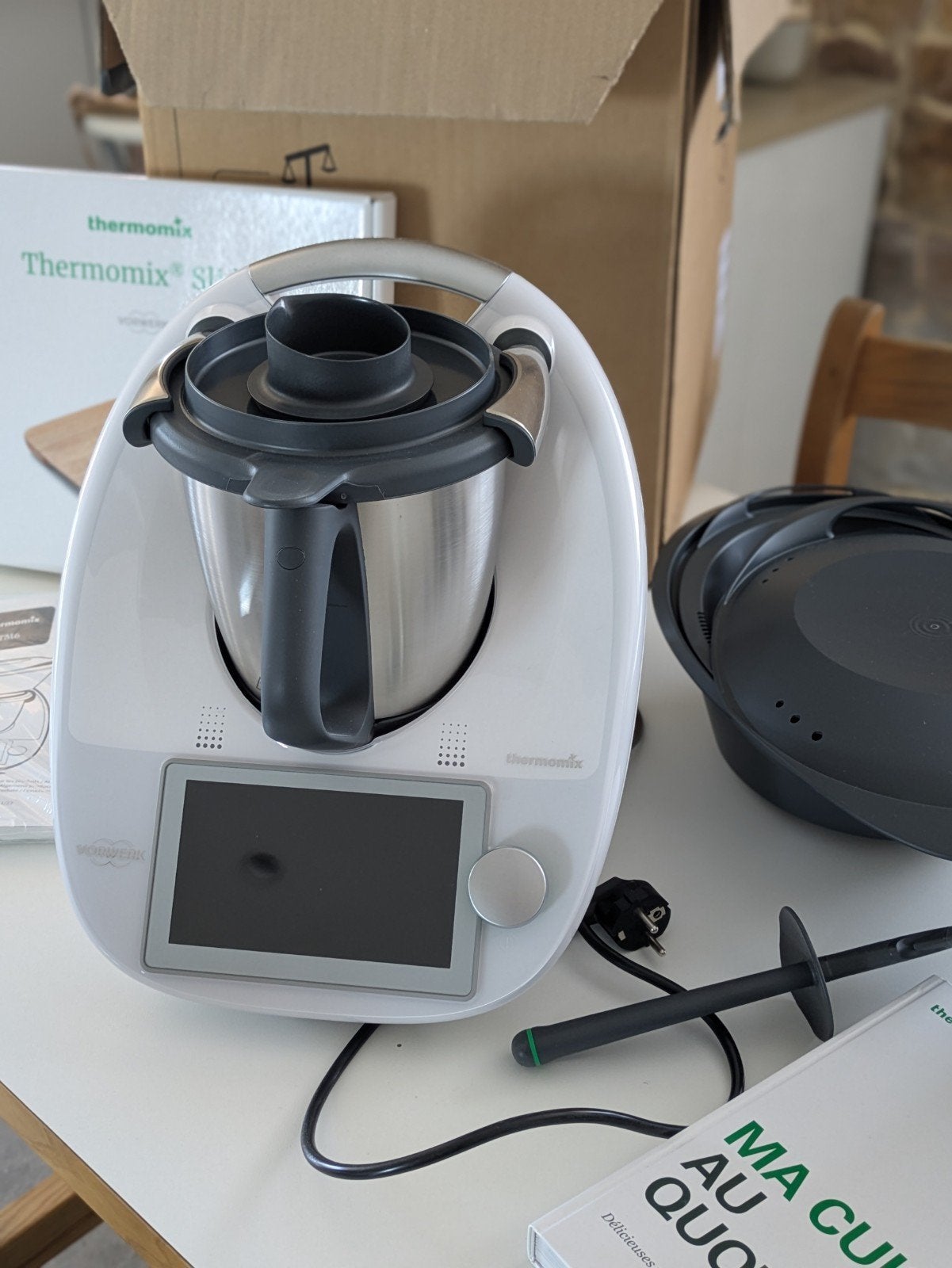 Thermomix TM6 neuf emballage original et facture, Electroménager, Enlèvement, Neuf